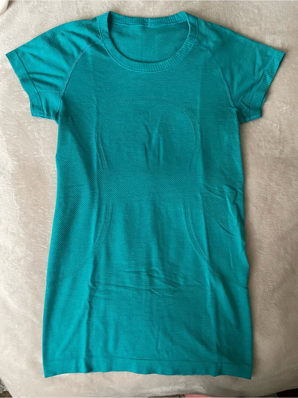 lululemon athletica Teal Short Sleeve Performance Tee